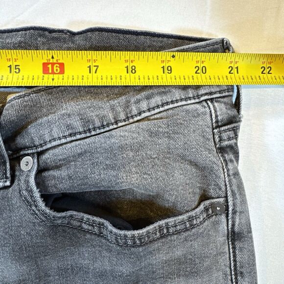 Tommy Jeans Scanton Slim Men’s 42x31 Gray Wash Denim Stretch Jeans Workwear - Picture 6 of 16